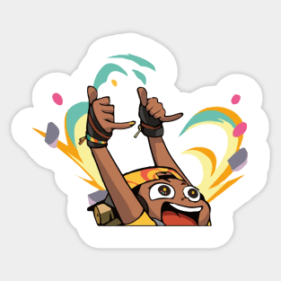 Hang Loose. Sticker